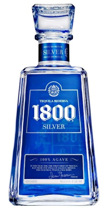 1800 Silver Tequila 70cl 1 1800 Silver Tequila 70cl