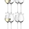 LSA Aurelia White Wine Glasses - Clear 430ml (Set Of 8)