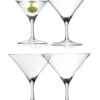 LSA Bar Collection Martini Glasses - 180ml (Set Of 4) Gift Box