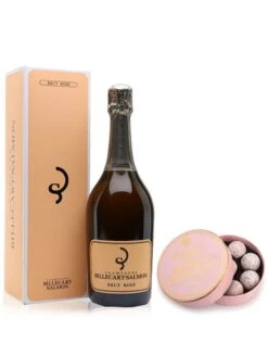 Billecart Salmon Rose NV Champagne 75cl & Pink Truffles 135g