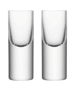 LSA Boris Vodka Shot Glasses - 50ml (Set Of 2)