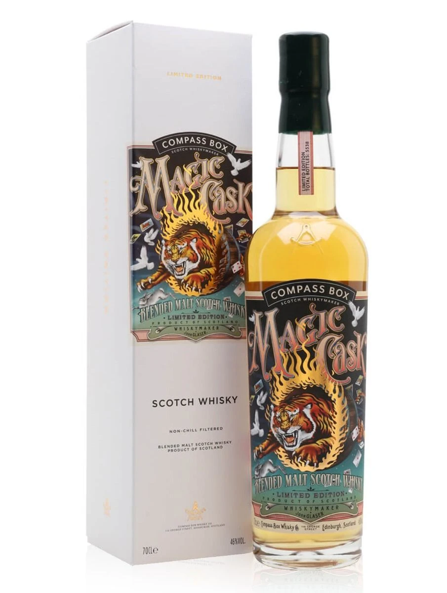 Compass Box Magic Cask Blended Malt Whisky 70cl 1 Compass Box Magic Cask Blended Malt Whisky 70cl