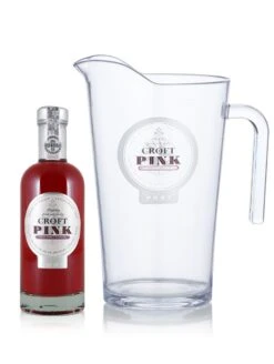 Croft Pink Port 50cl & Croft Pink Jug