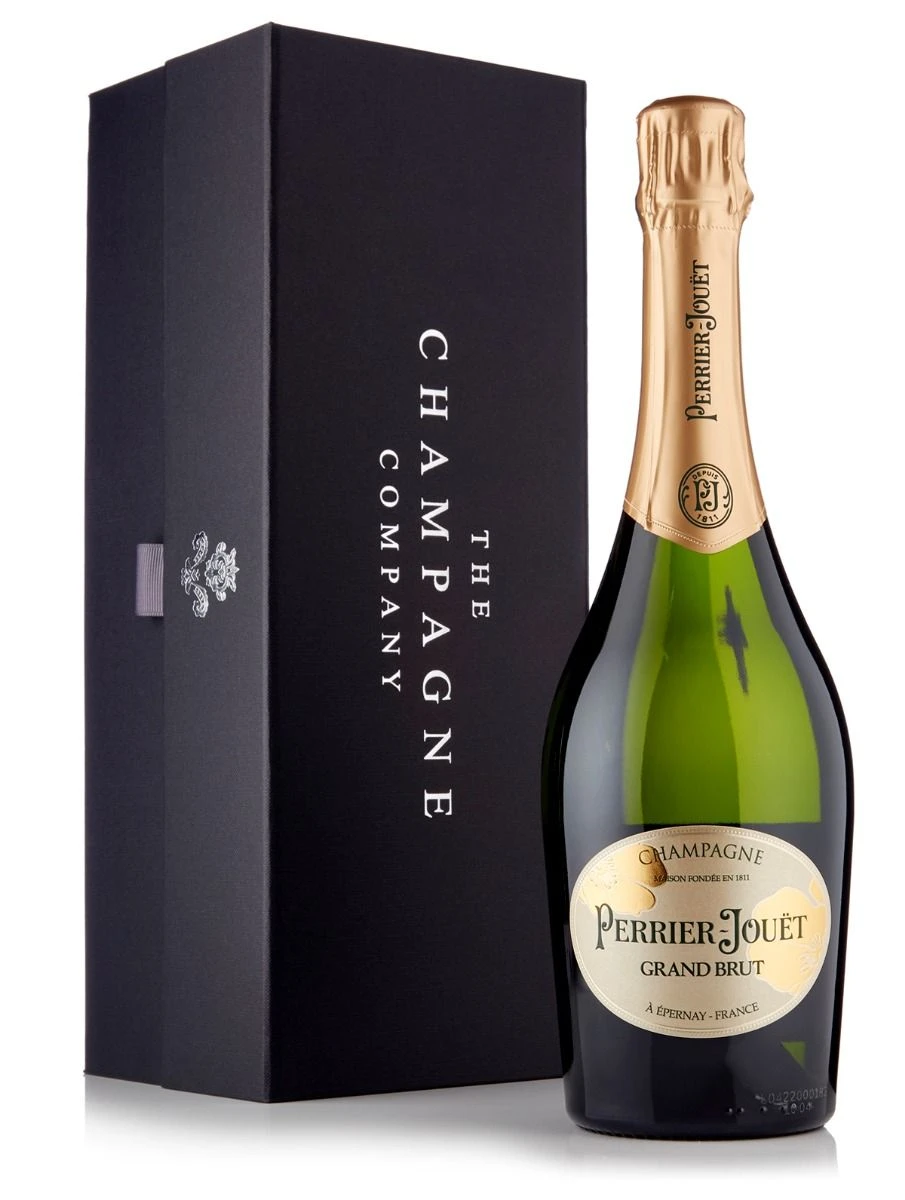 Perrier Jouet Grand Brut Champagne 75cl Luxury Gift Box 1 Perrier Jouet Grand Brut Champagne 75cl Luxury Gift Box