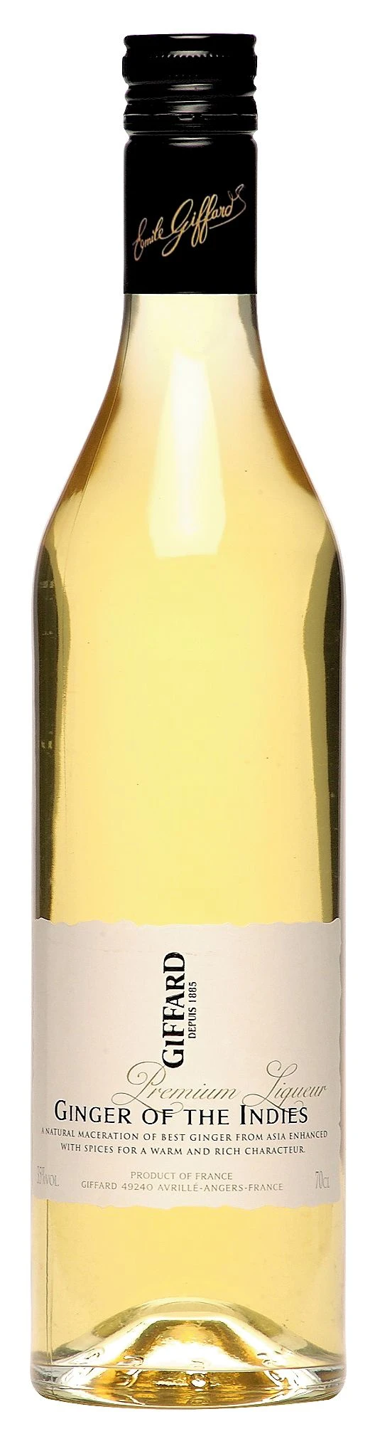 Giffard Premium Ginger Of The Indies Liqueur 70cl 1 Giffard Premium Ginger Of The Indies Liqueur 70cl
