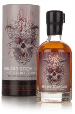 Hot Enough Vodka 500,000 Scovilles Naga Chili 20cl