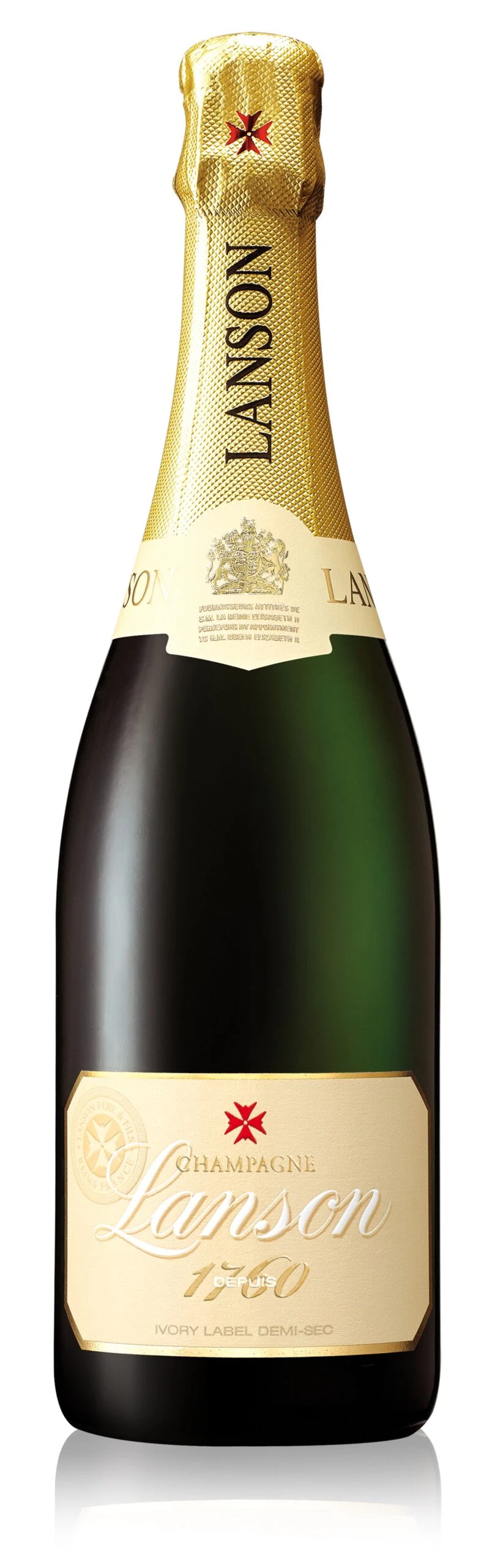 Lanson Ivory Label Demi Sec Champagne NV 75cl 2 Lanson Ivory Label Demi Sec Champagne NV 75cl - Image 2