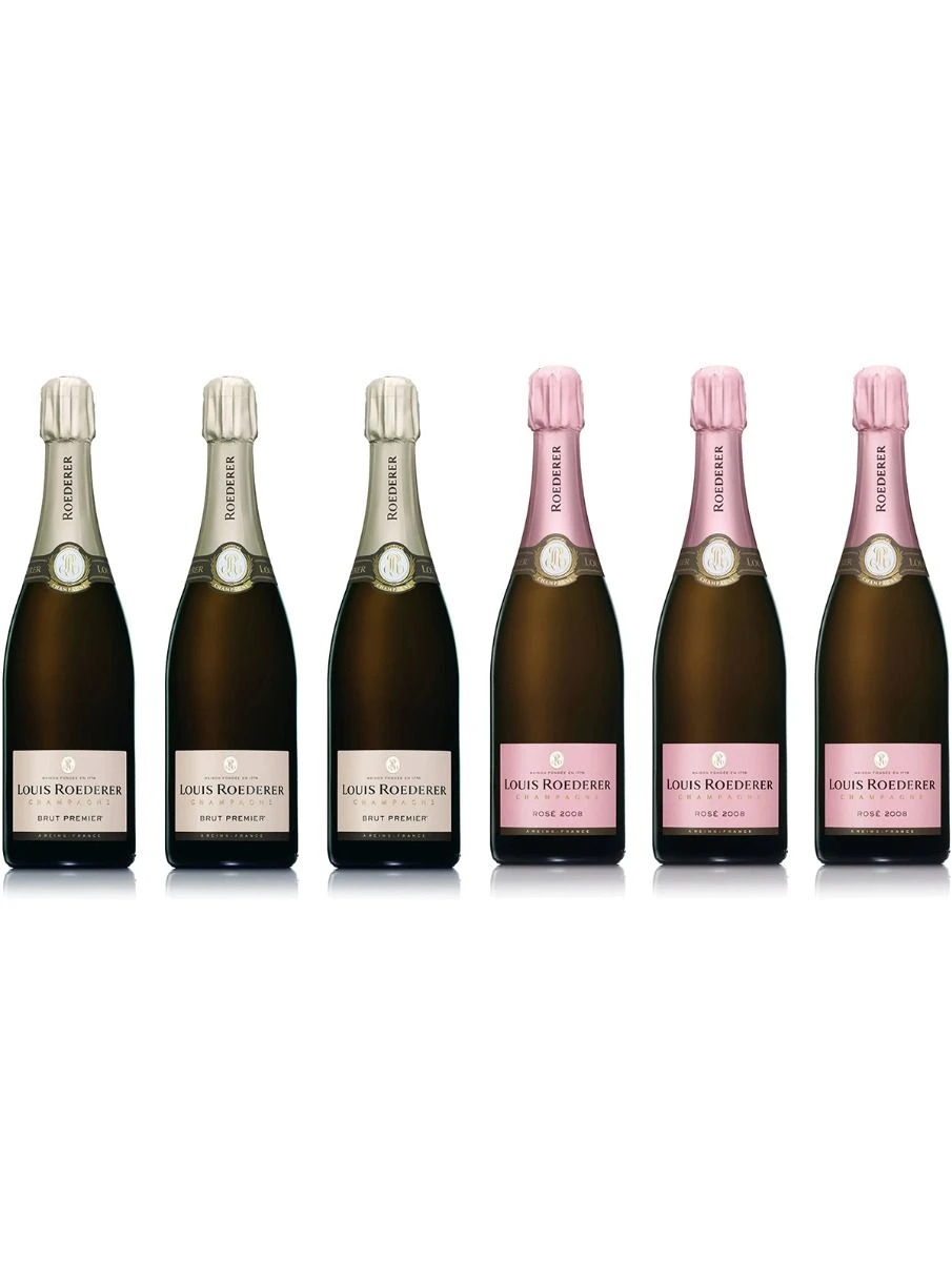 Louis Roederer Champagne Collection Case Deal 6x75cl 1 Louis Roederer Champagne Collection Case Deal 6x75cl