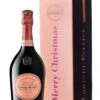Laurent-Perrier Cuvée Rosé Champagne Gift Tin 75cl - Merry Christmas