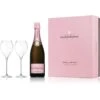 Louis Roederer Rosé 2014 Vintage Champagne 2 Flute Gift Set 75cl