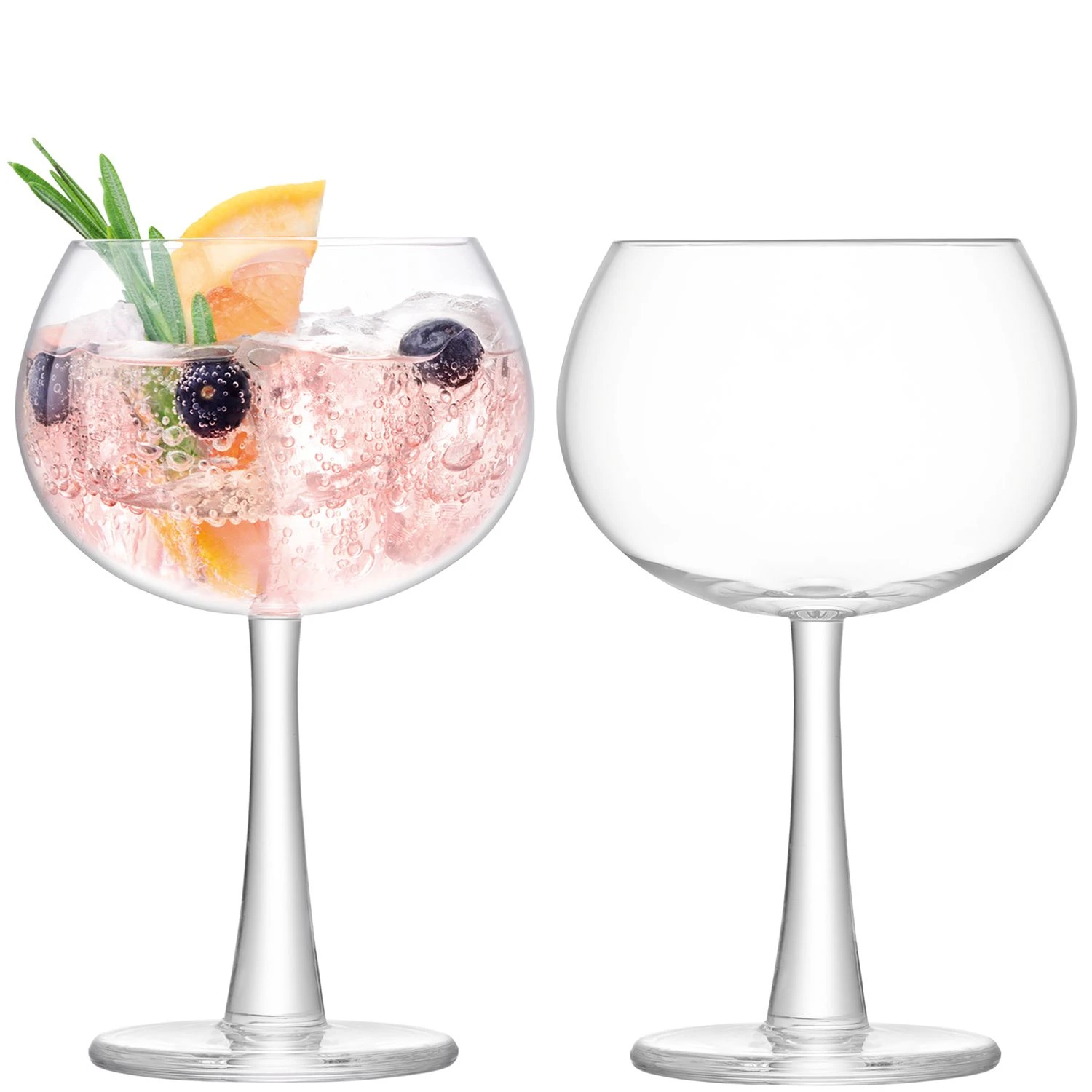 LSA Gin Balloon Glasses - 420ml (Set Of 2) 1 LSA Gin Balloon Glasses - 420ml (Set Of 2)