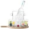 LSA Paddle Vodka Serving Set & Oak Paddle - 70ml