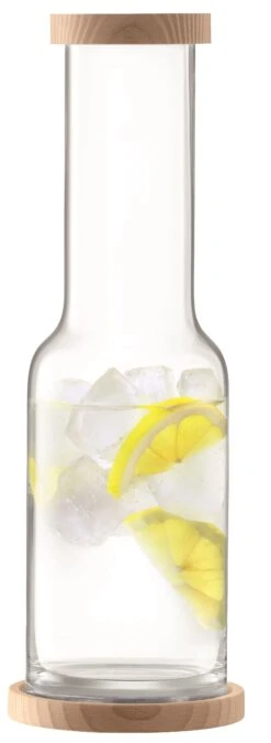 LSA Utility Carafe & Ash Lid & Coaster - Clear 860ml