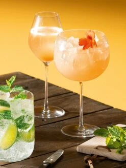 LSA Borough Balloon Glasses - Clear 680ml X 4 -Liquor Sales Store lsa borough balloon glasses 680ml lifestyle