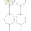 LSA Borough Balloon Glasses - Clear 680ml X 4