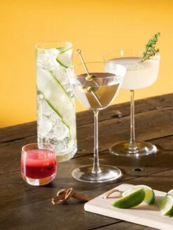 LSA Borough Highball Glasses - Clear 420ml X 4 -Liquor Sales Store lsa borough highball glasses 420ml lifestyle