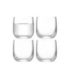 LSA Borough Shot Glasses - Clear 75ml X 4