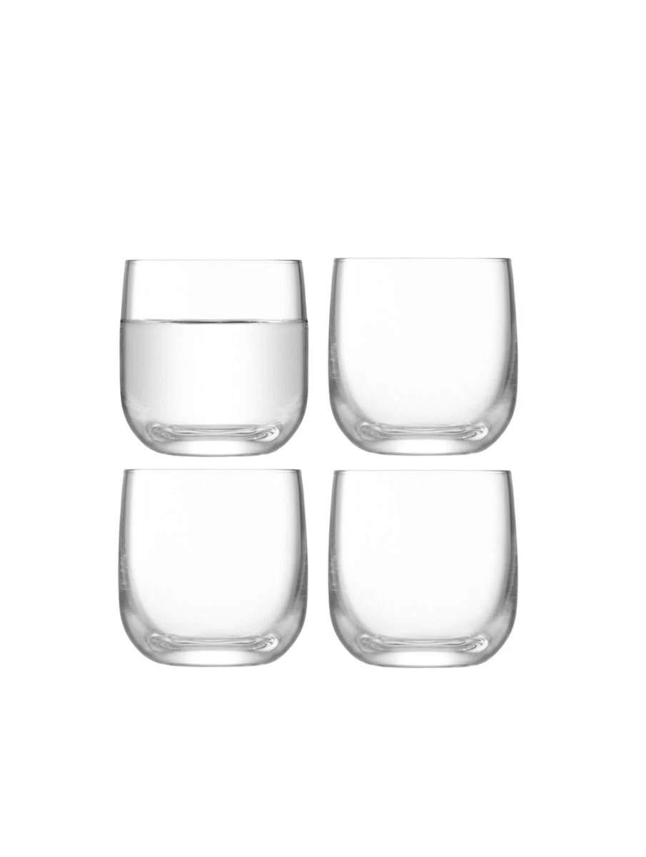 LSA Borough Shot Glasses - Clear 75ml X 4 1 LSA Borough Shot Glasses - Clear 75ml X 4
