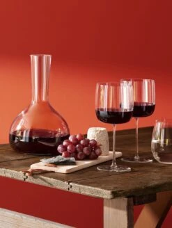 LSA Borough Wine Glasses - Clear 450ml X 4 -Liquor Sales Store lsa borough wine glasses 450ml lifestyle