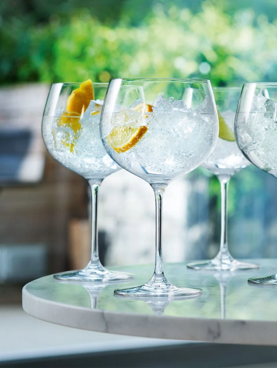 LSA Gin Balloon Glasses - 420ml (Set Of 2) 2 LSA Gin Balloon Glasses - 420ml (Set Of 2) - Image 2