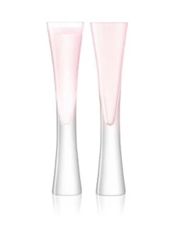 LSA Moya Blush Champagne Flutes - 170ml (Set Of 2) Gift Box