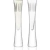 LSA Moya Cut Champagne Flutes - 170ml (Set Of 2)Gift Box