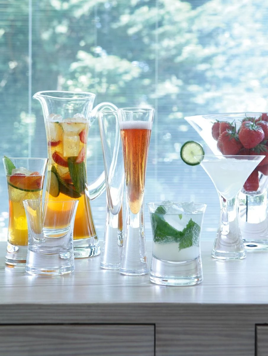 LSA Moya Tumbler Glasses - Clear 330ml (Set Of 6) 2 LSA Moya Tumbler Glasses - Clear 330ml (Set Of 6) - Image 2