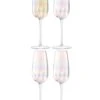 LSA Pearl Champagne Flute - 250ml (Set Of 4)