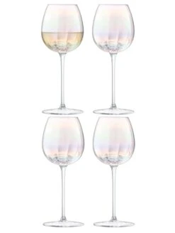 LSA Pearl White Wine Glass -325ml (4)