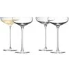 LSA Wine Collection Champagne Saucers - 300ml (Set Of 4)