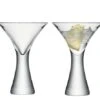 LSA Moya Cocktail Glasses - 300ml (Set Of 2)Gift Box