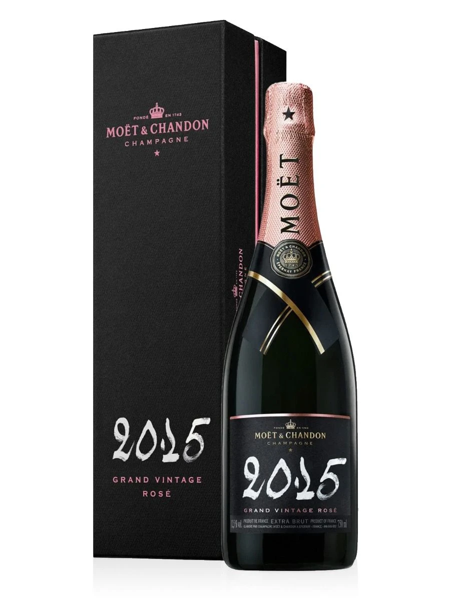Moet & Chandon Grand Vintage Rose 2015 Champagne 75cl 1 Moet & Chandon Grand Vintage Rose 2015 Champagne 75cl