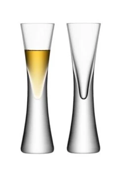 LSA Moya Liqueur / Vodka Glasses- Clear 50ml (Set Of 2) Gift Box