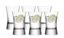 LSA Moya Tumbler Glasses - Clear 330ml (Set Of 6)