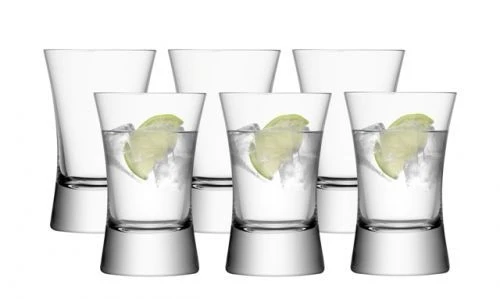 LSA Moya Tumbler Glasses - Clear 330ml (Set Of 6) 1 LSA Moya Tumbler Glasses - Clear 330ml (Set Of 6)