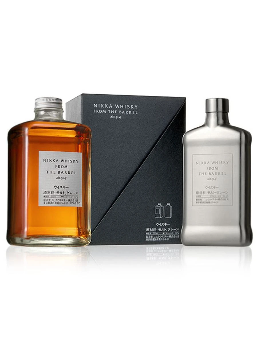 Nikka Whisky Co - Nikka From The Barrel 50cl Hip Flask 1 Nikka Whisky Co - Nikka From The Barrel 50cl Hip Flask