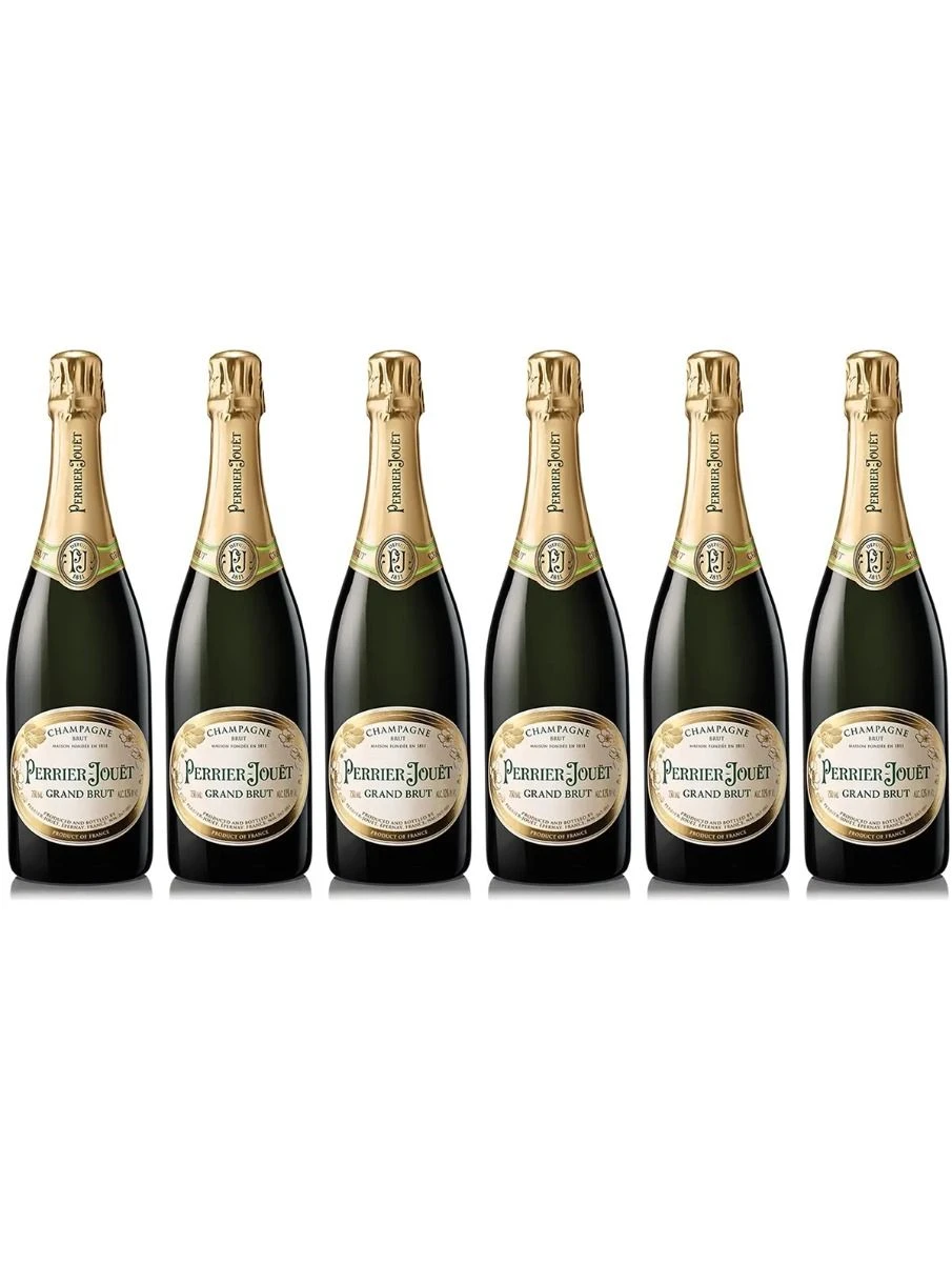 Perrier Jouet Grand Brut NV Champagne Case Deal 6x75cl 1 Perrier Jouet Grand Brut NV Champagne Case Deal 6x75cl