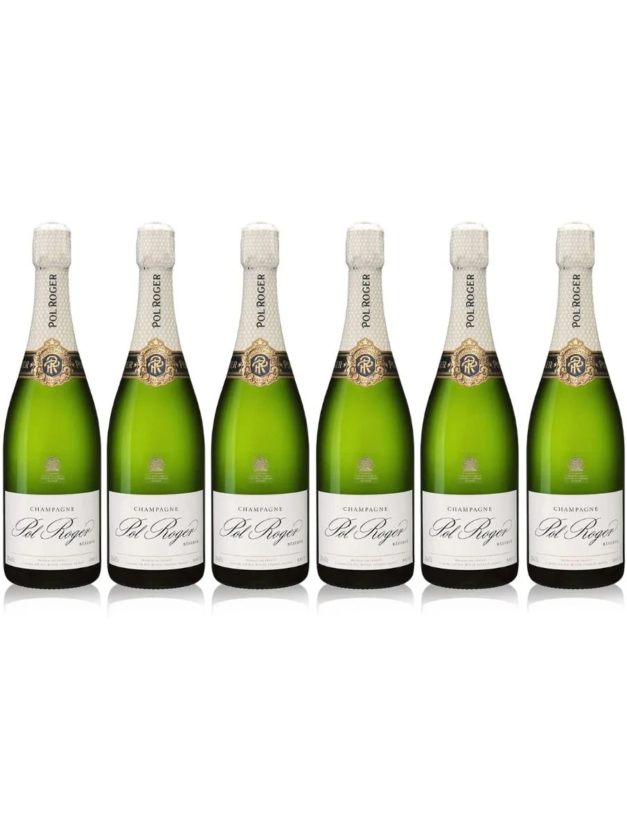 Pol Roger Brut Réserve NV Champagne Case Deal 6x75cl 1 Pol Roger Brut Réserve NV Champagne Case Deal 6x75cl