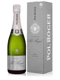 Pol Roger Pure Extra Brut Reserve Champagne 75cl Gift Box
