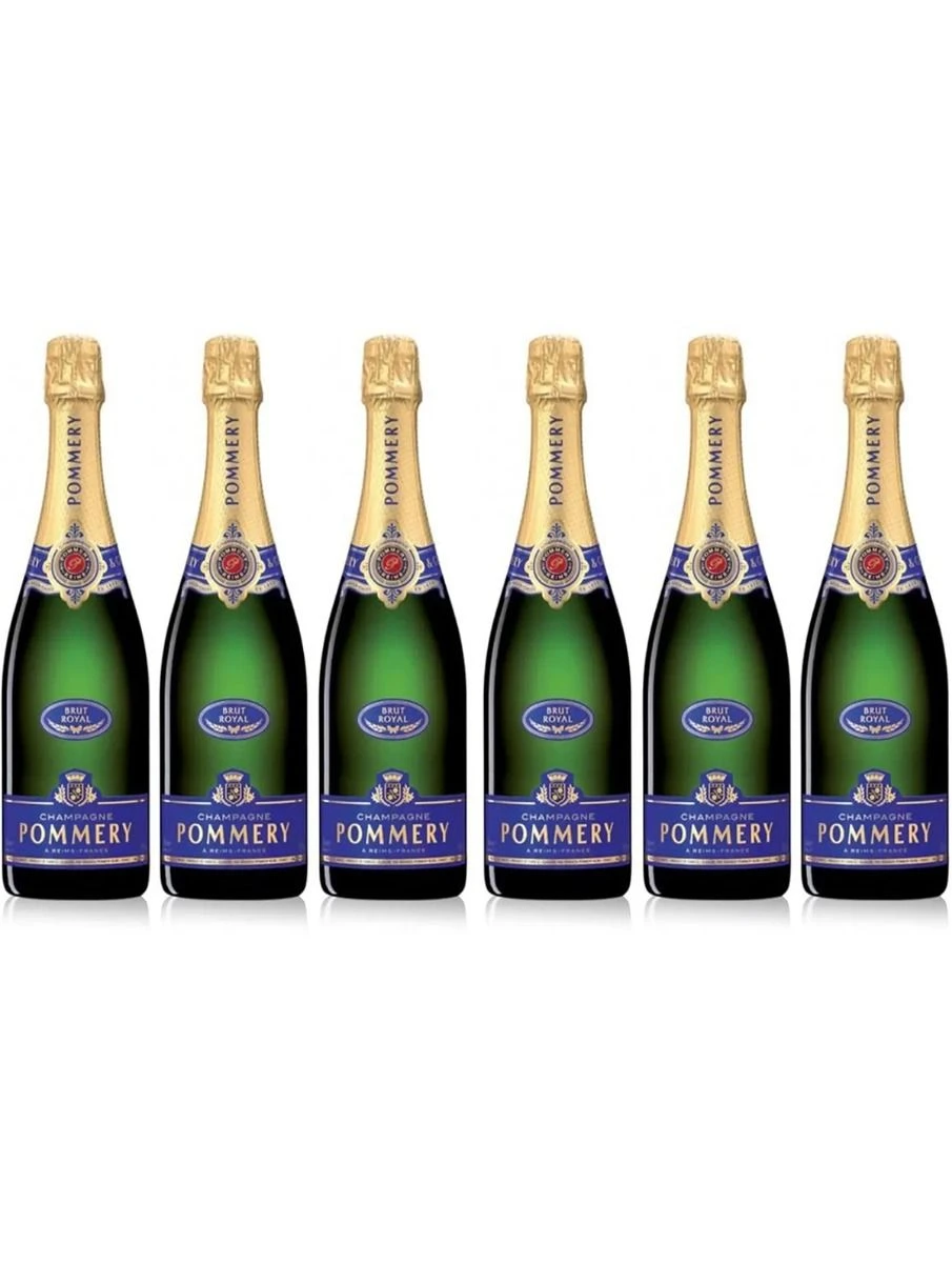 Pommery Brut Royal NV Champagne Case Deal 6x75cl 1 Pommery Brut Royal NV Champagne Case Deal 6x75cl