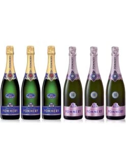 Pommery Champagne Collection Case Deal 6x75cl