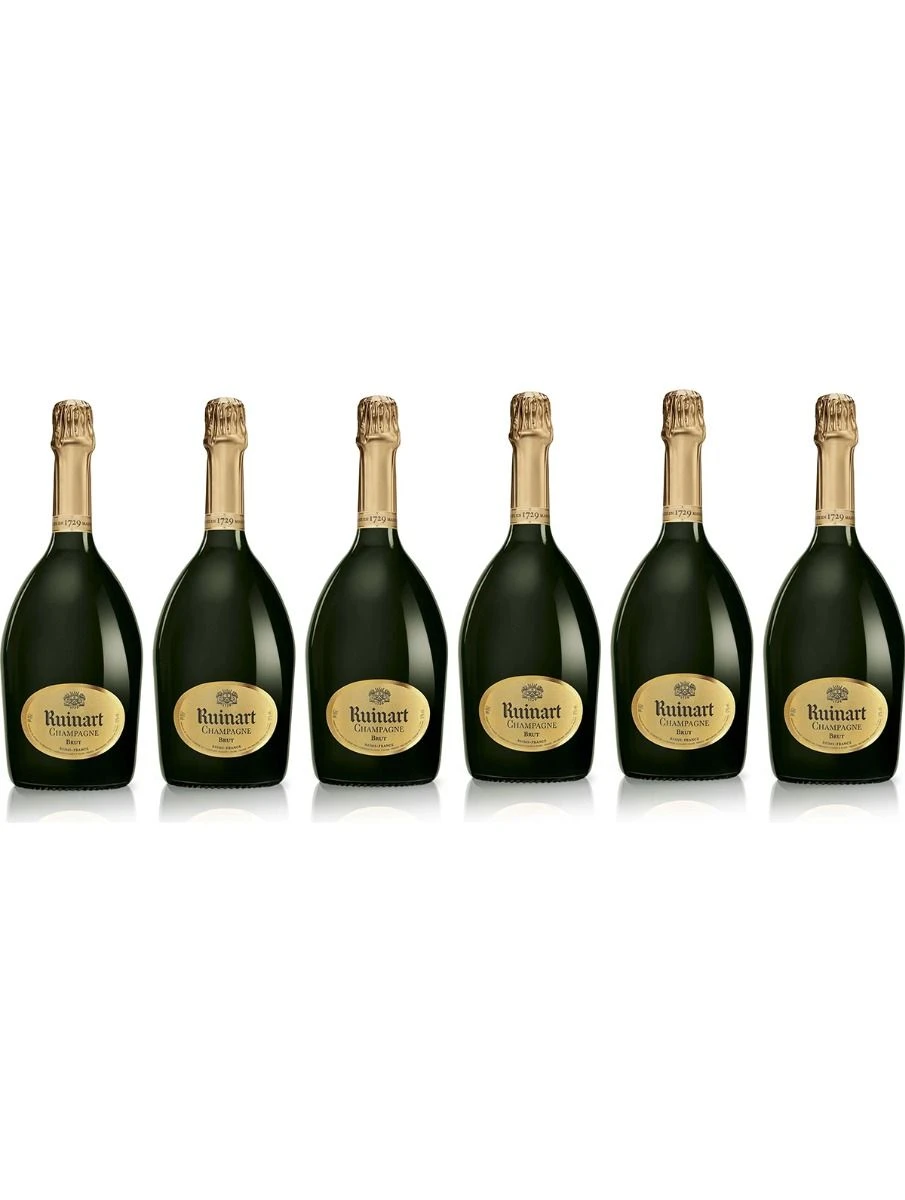 Ruinart Brut R De Ruinart Champagne Case Deal 6x75cl 1 Ruinart Brut R De Ruinart Champagne Case Deal 6x75cl