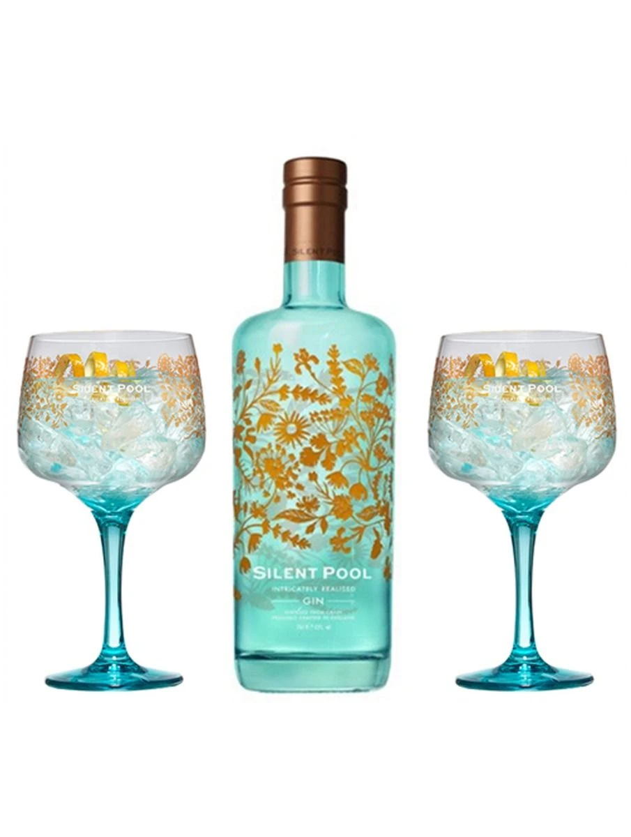Silent Pool Gin 70cl & 2 Copa Glasses Gift Set 2 Silent Pool Gin 70cl & 2 Copa Glasses Gift Set - Image 2