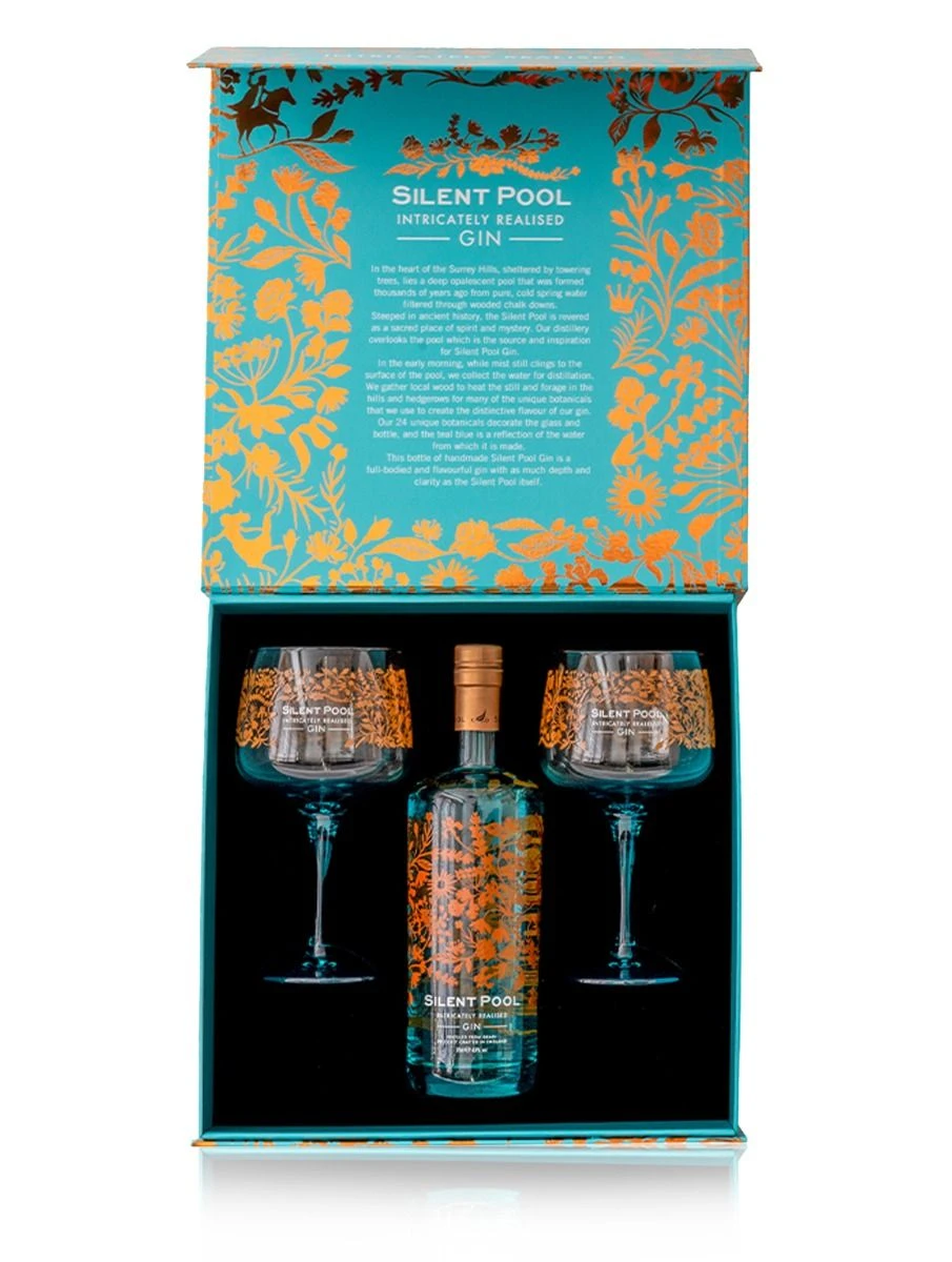 Silent Pool Gin 70cl & 2 Copa Glasses Gift Set 4 Silent Pool Gin 70cl & 2 Copa Glasses Gift Set - Image 4