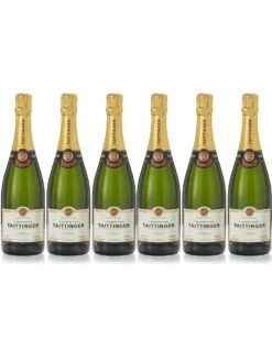 Taittinger Brut Reserve Champagne Case Deal 6 X 75cl