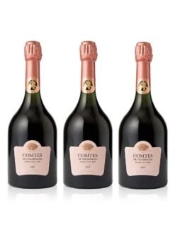 Taittinger Comtes De Champagne Rosé 2009 Case Deal 3 X 75cl