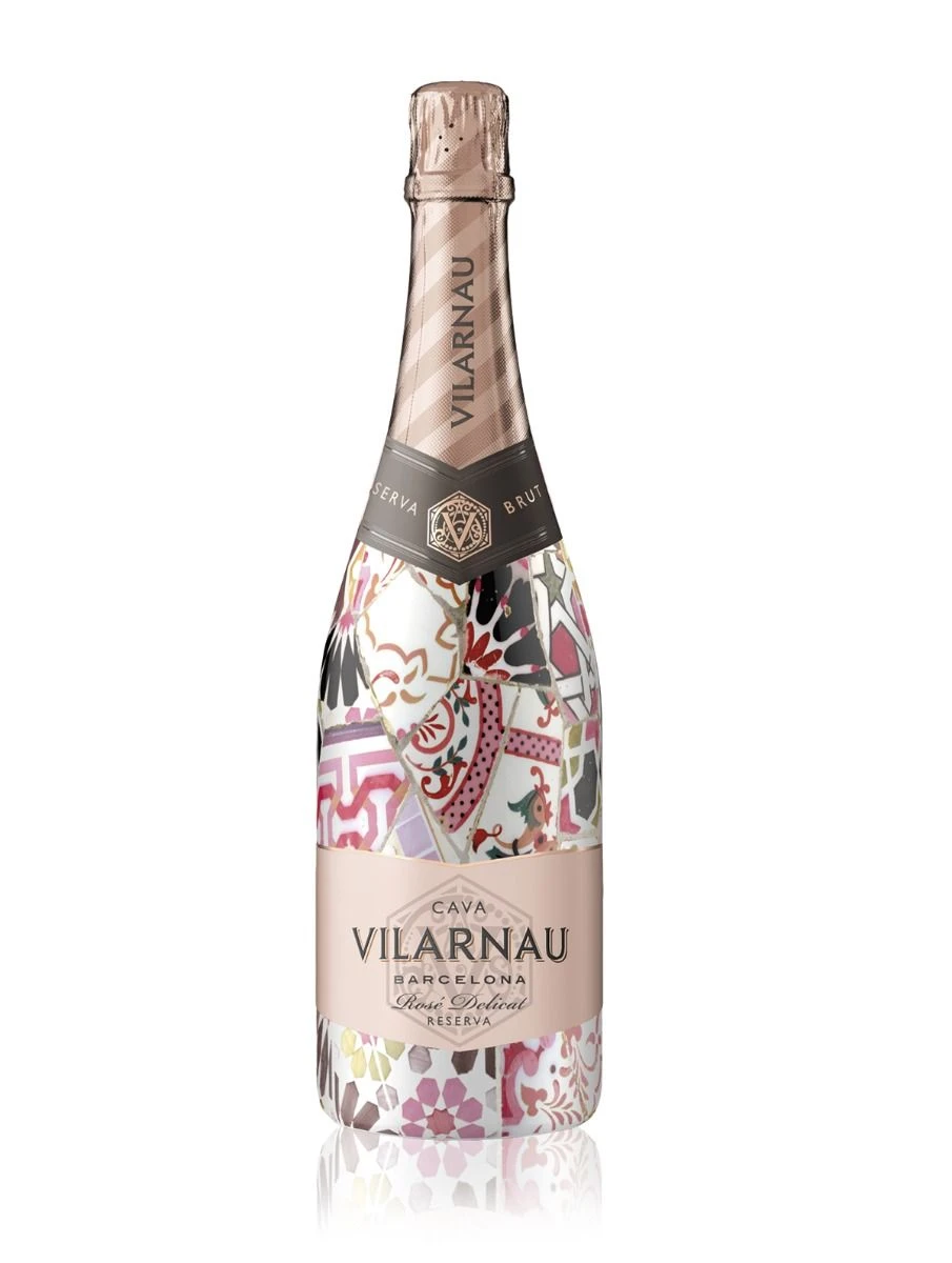 Vilarnau Rose Cava Trencadis Edition Gaudi Sleeve 75cl 1 Vilarnau Rose Cava Trencadis Edition Gaudi Sleeve 75cl