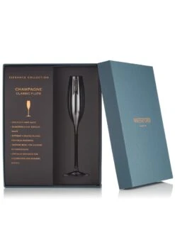 Waterford EleganceClassic Crystal Champagne Flutes 240ml (set Of 2) -Liquor Sales Store waterford classic crystal champagne flute