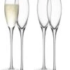 LSA Wine Collection Champagne Flutes - 160ml (Set Of 4)