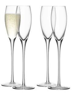 LSA Wine Collection Champagne Flutes - 160ml (Set Of 4)